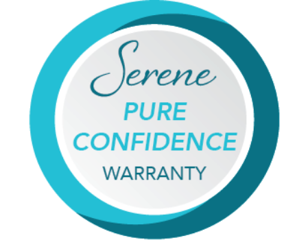 Serene Pure Confidence Warranty